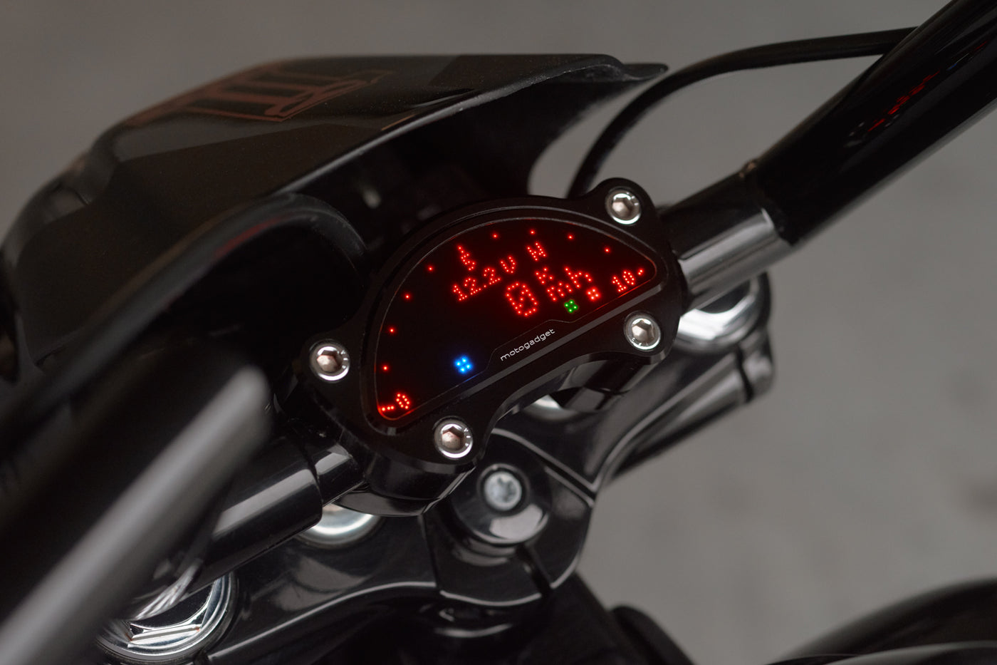 Motogadget motoscope pro for Harley Davidson
