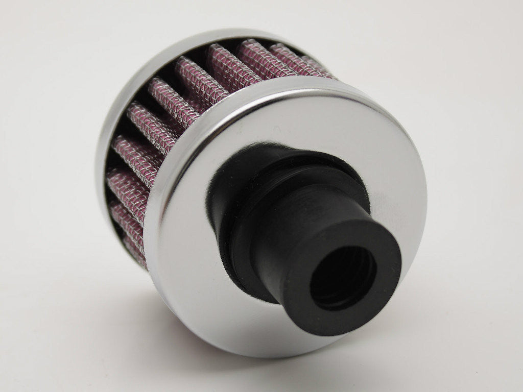Crankcase Breather Filter, Chrome
