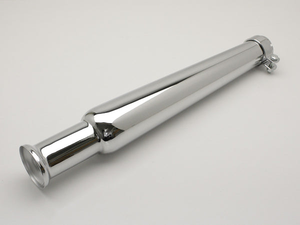 thumbnail image 2 of Universal Cocktail Shaker Muffler For Choppers & Bobbers - Fits Triumph, Norton, Harley, Etc. 2 of 9