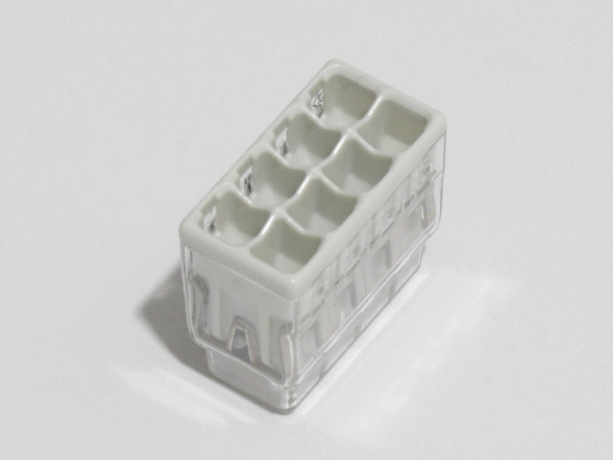 Power/Ground Distribution Blocks, 8-Way, 32A