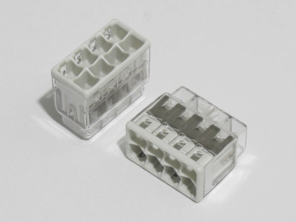 Power/Ground Distribution Blocks, 8-Way, 32A