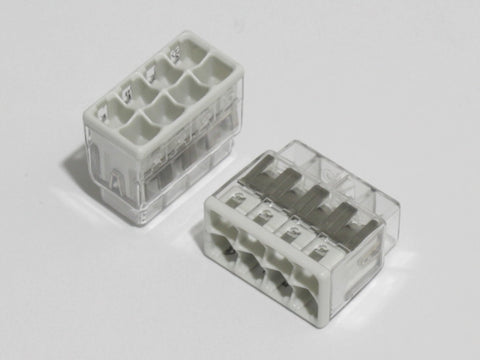 Power/Ground Distribution Blocks, 8-Way, 32A