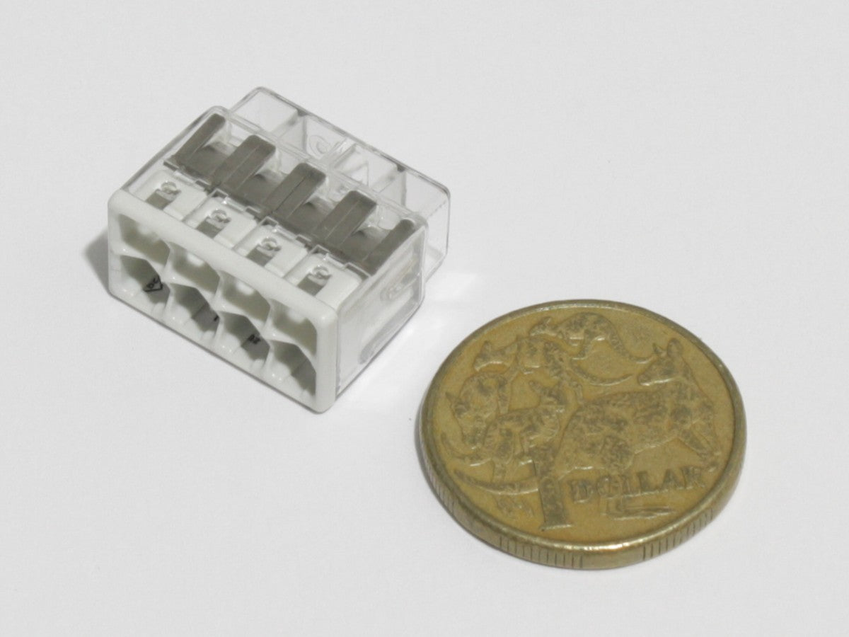 Power/Ground Distribution Blocks, 8-Way, 32A