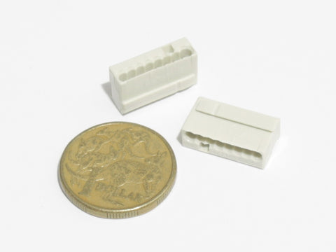 Power/Ground Distribution Blocks, 8-Way, Micro, 6A