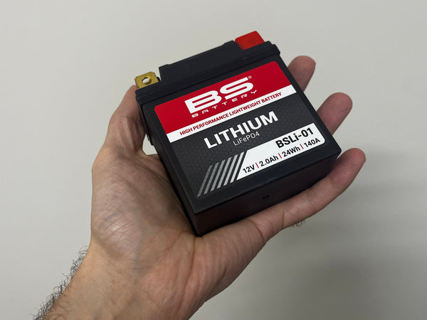 BS Battery, BSLI-01, LiFePO4, 140CCA