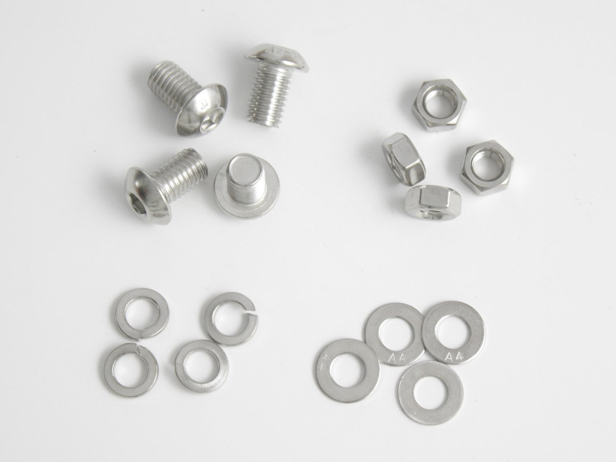 Button Head Cap Screw Set with Nuts, Stainless Steel, M8 - M10