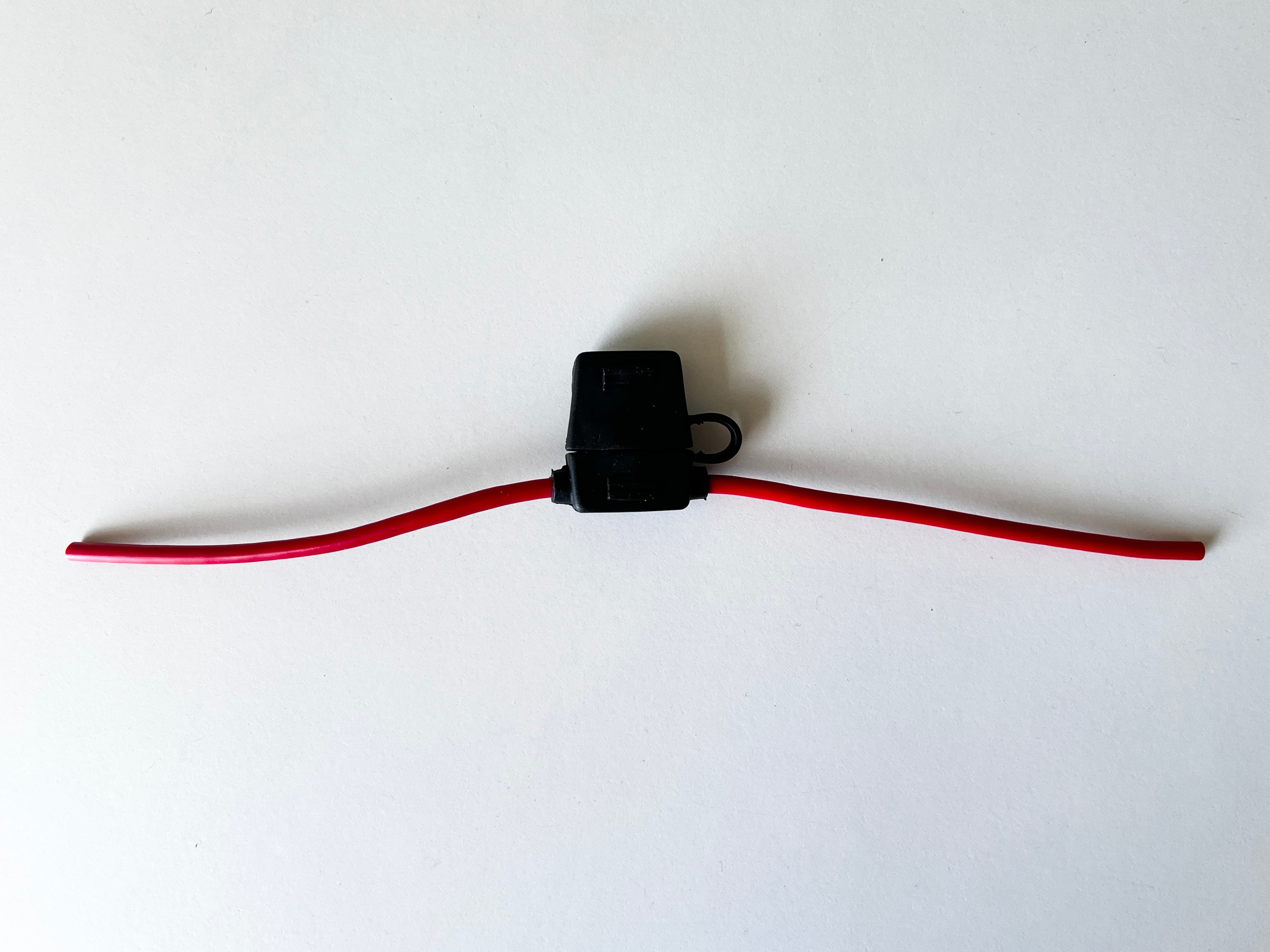 Fuse Holder, Inline, Pre-Wired, 20A Blade