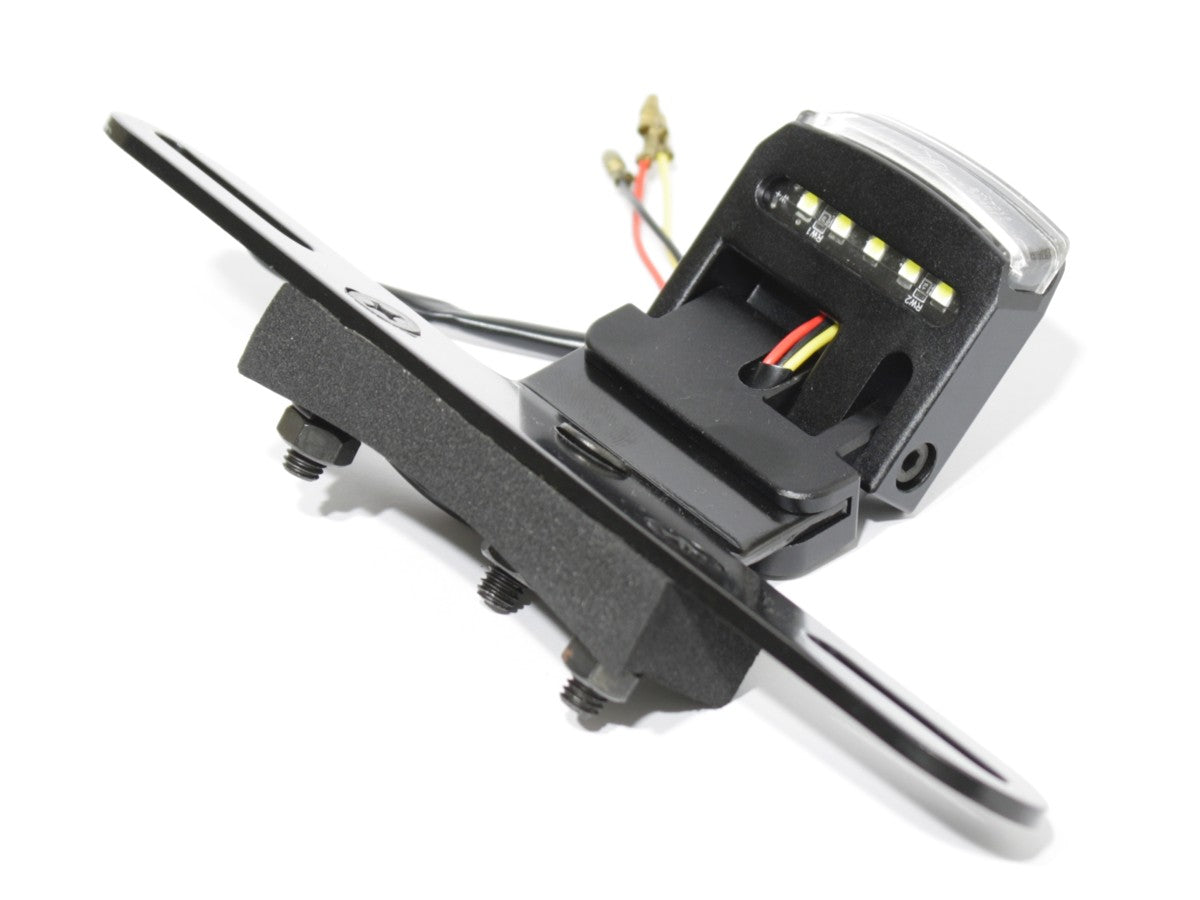 Tail Light with Number Plate Bracket, LED