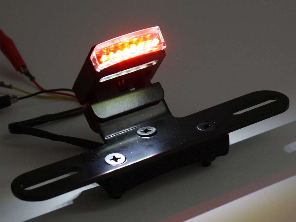Tail Light with Number Plate Bracket, LED