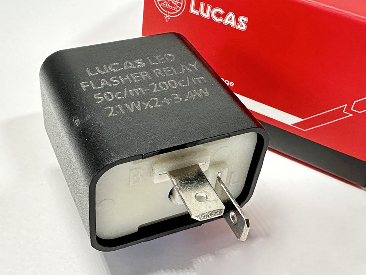 Flasher Relay, Adjustable, Suits Normal & LED Indicators, Lucas