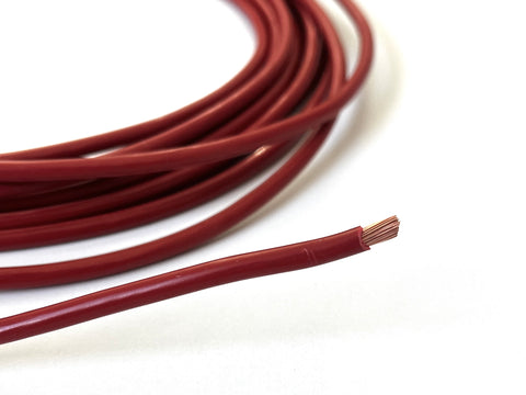 Thinwall Cable, 6mm², 50 Amps, Red