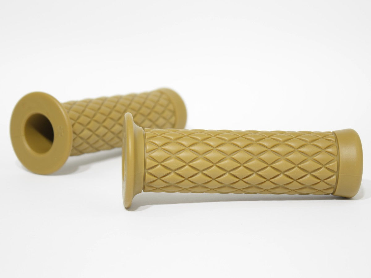 Grips, Waffle, 7/8”, Gum/Natural