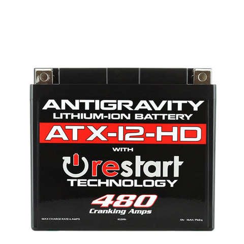 Battery, Antigravity ATX-12 HD RE-START, 480CCA