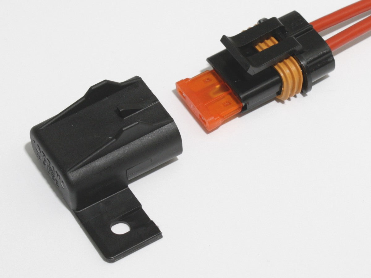 Blade Fuse Holder Kit, 40A, 75cm Thinwall Cable (6mm²), Waterproof