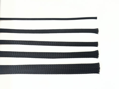 Braided Cable Sleeving Pack: 3mm to 16mm