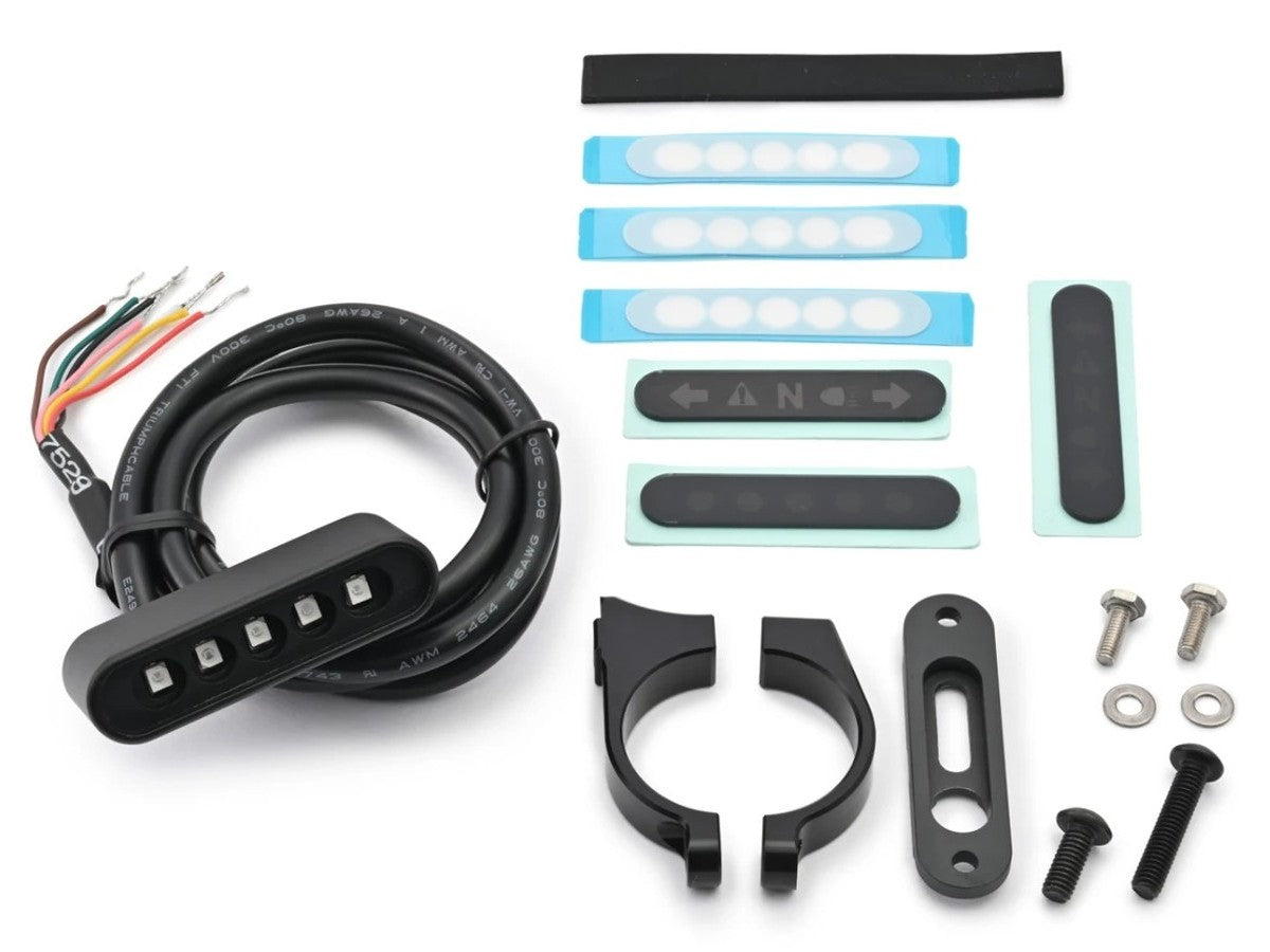 Warning Light Cluster, Daytona Gamma, Black, LED