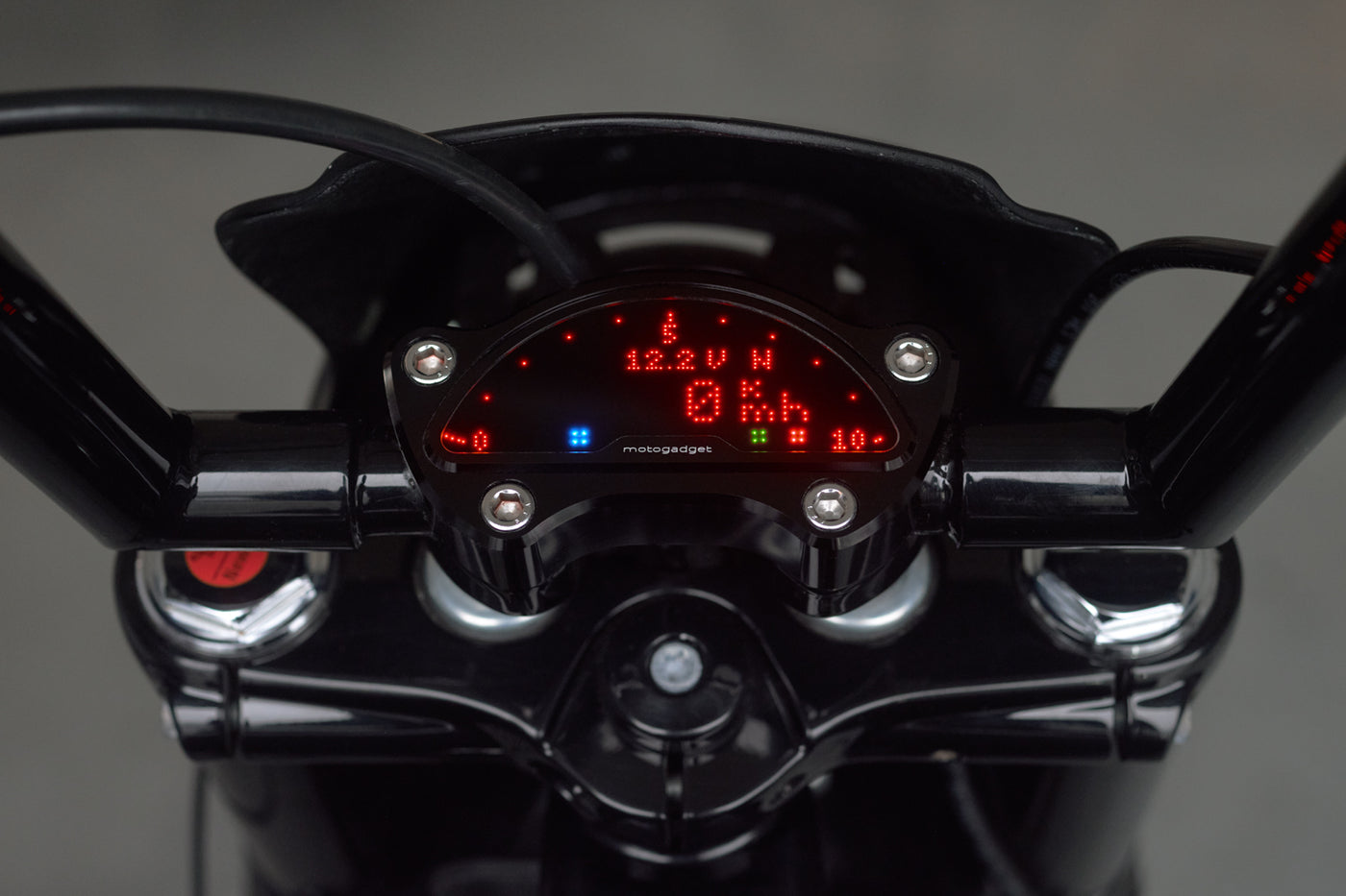 Motogadget motoscope pro for Harley Davidson