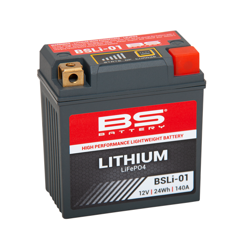 BS Battery, BSLI-01, LiFePO4, 140CCA