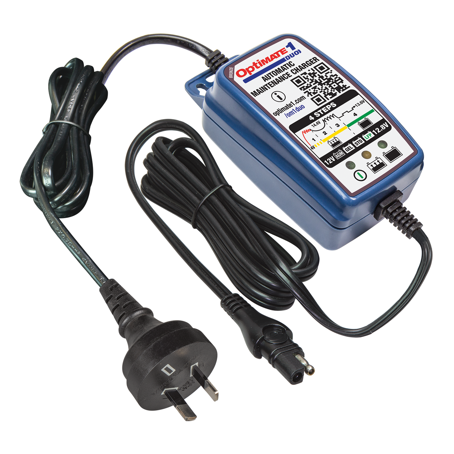 Battery Maintainer, OptiMate 1 DUO