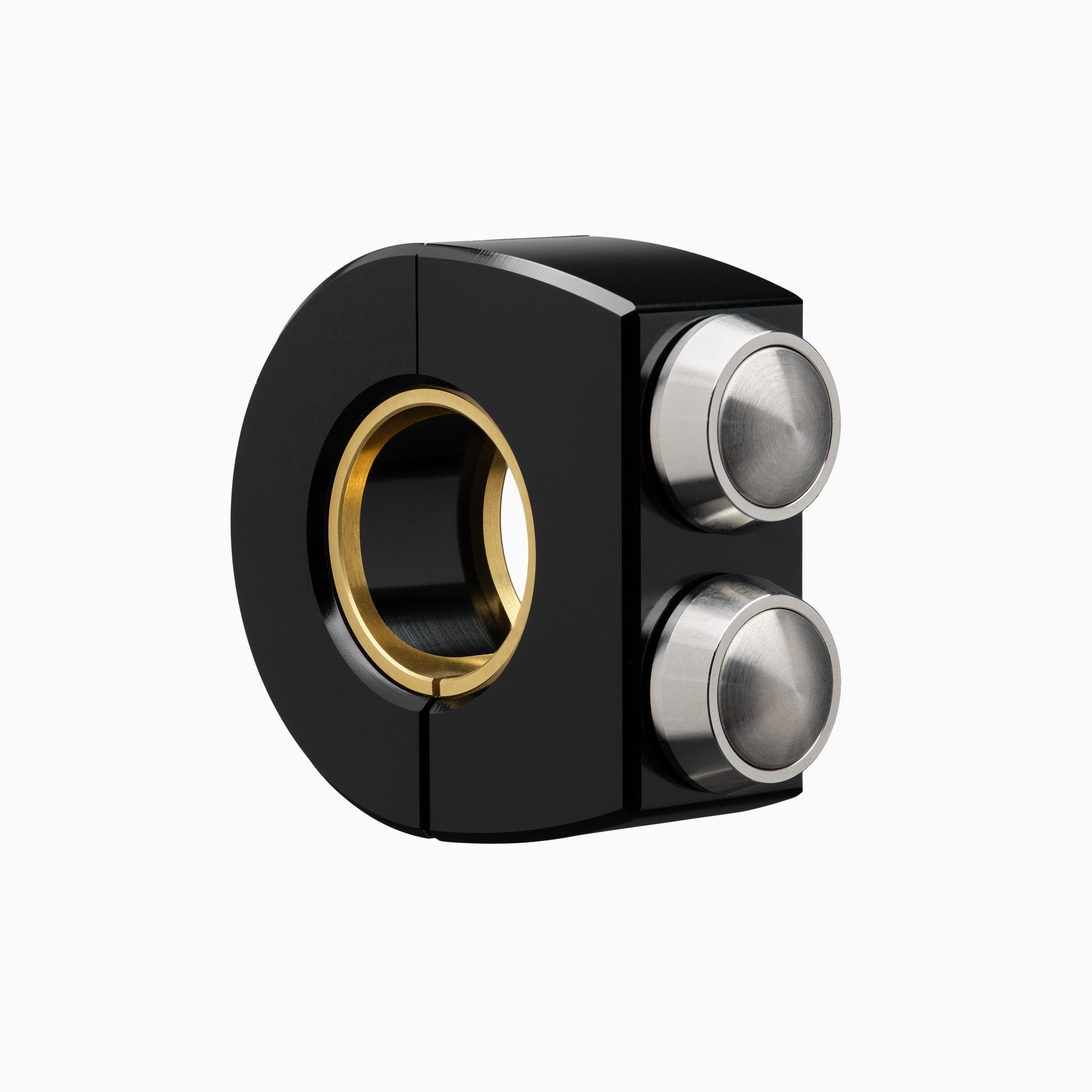 Motogadget mo.switch plain, 2-Button, Black with Stainless Buttons