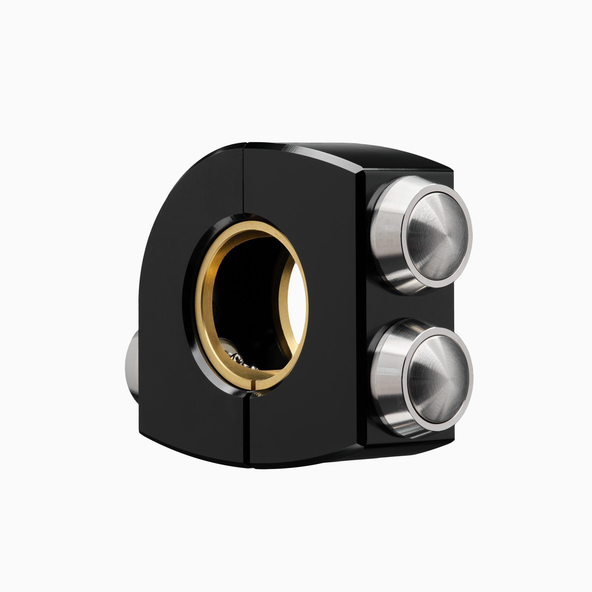 Motogadget mo.switch plain, 3-Button, Black With Stainless Buttons
