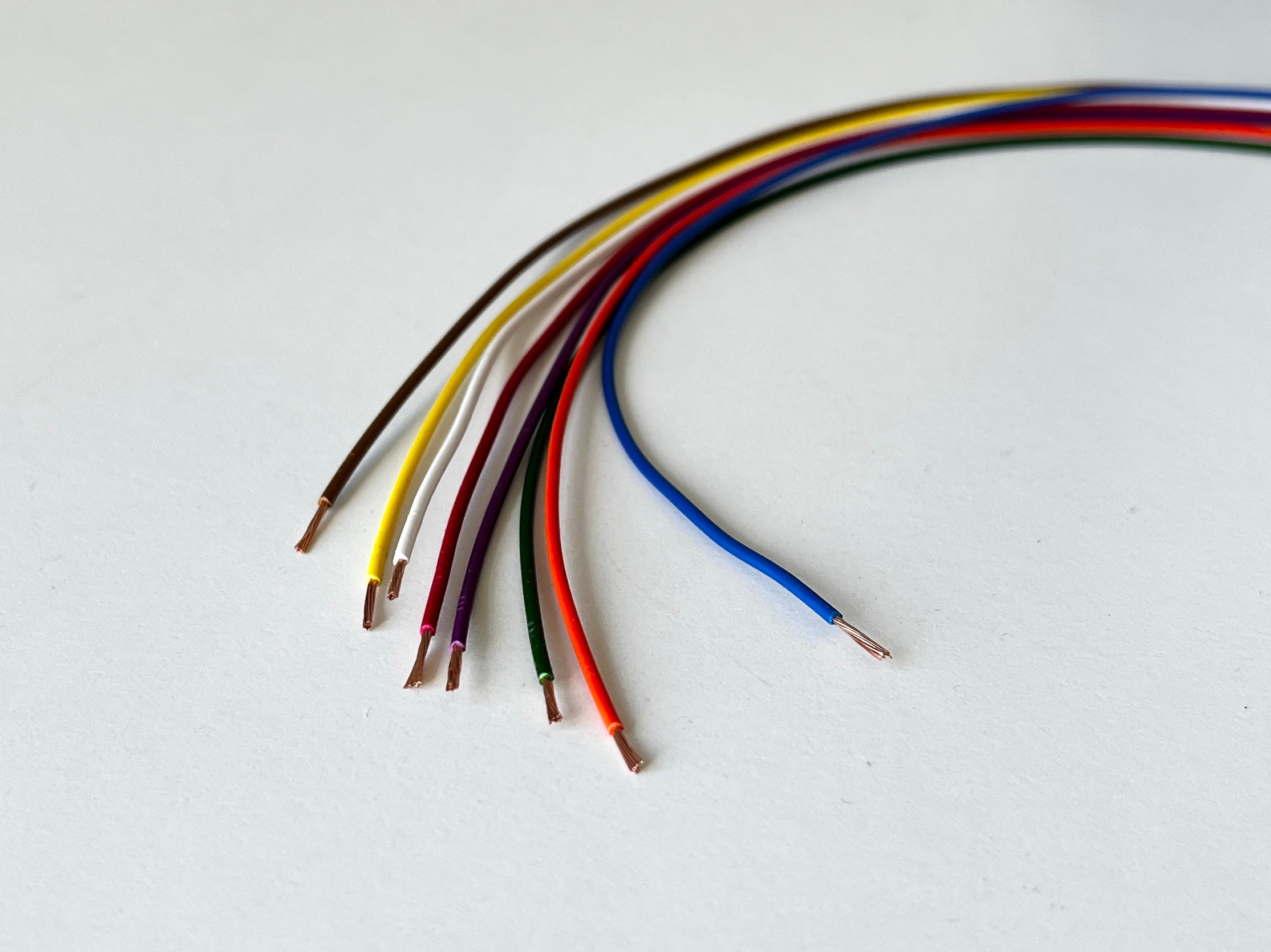 Thinwall Cable, 0.5mm², 11 Amps, White