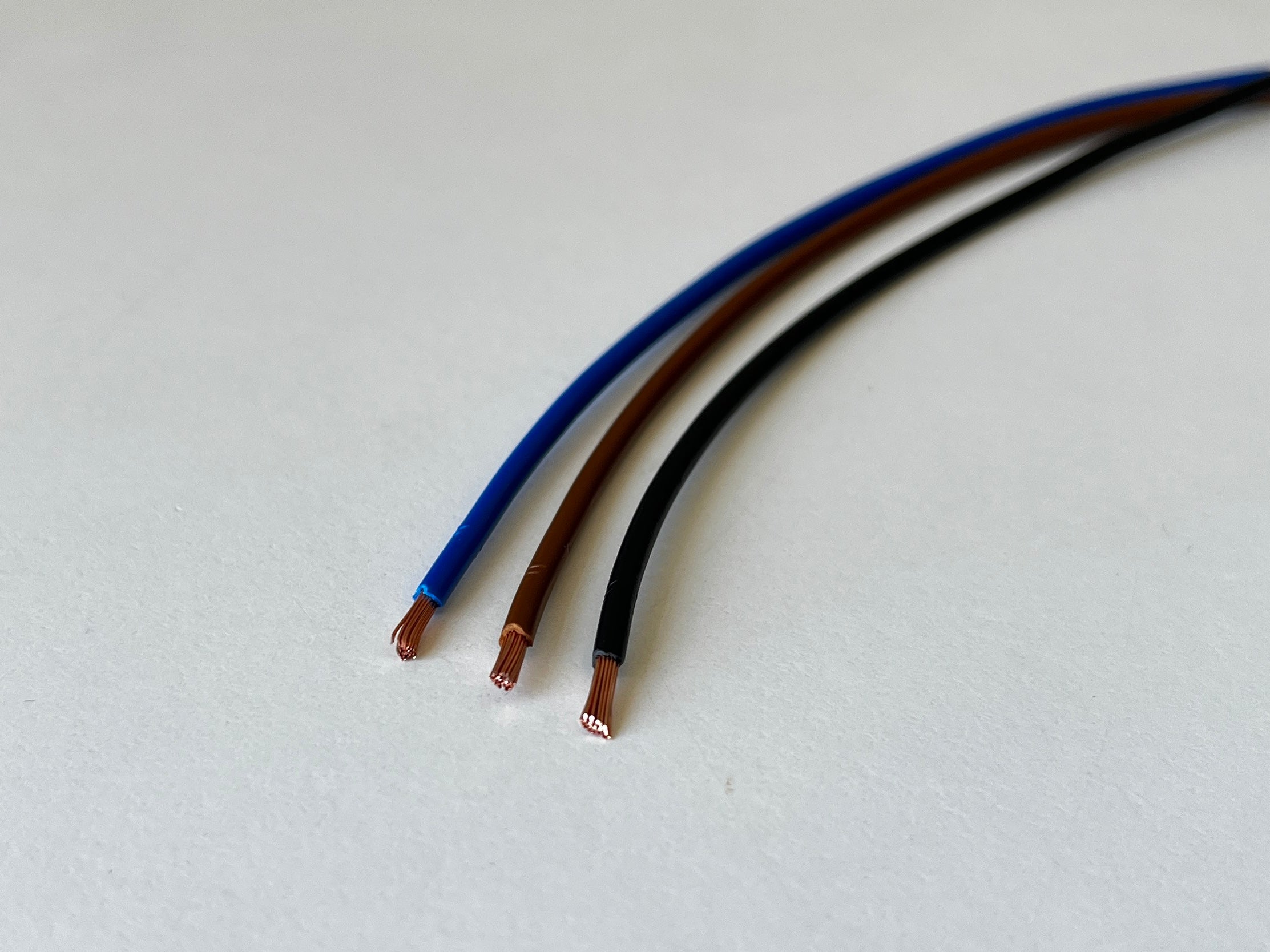 Thinwall Cable Set, 2mm², 25A