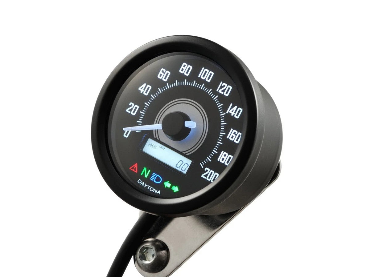 Speedo, 60mm, Daytona Velona60, Black, Electric with Bracket