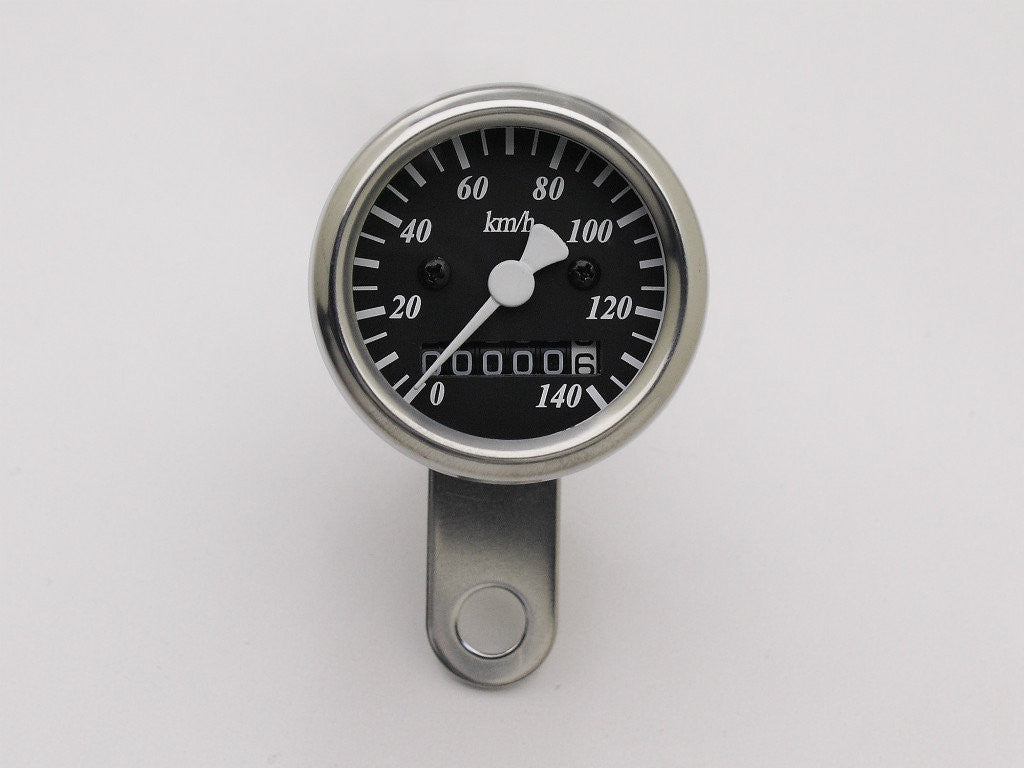 Speedo, 48mm, Black Face, Polished Body