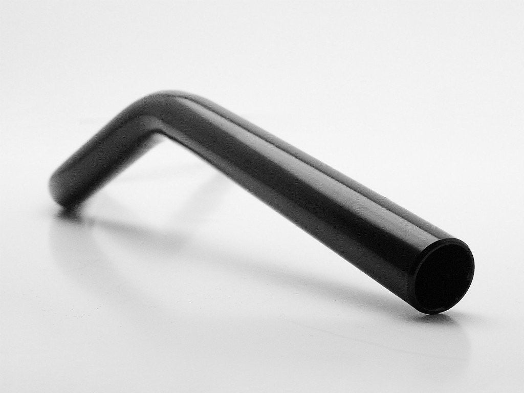 Handlebars, Low-rise, Black, 7/8"