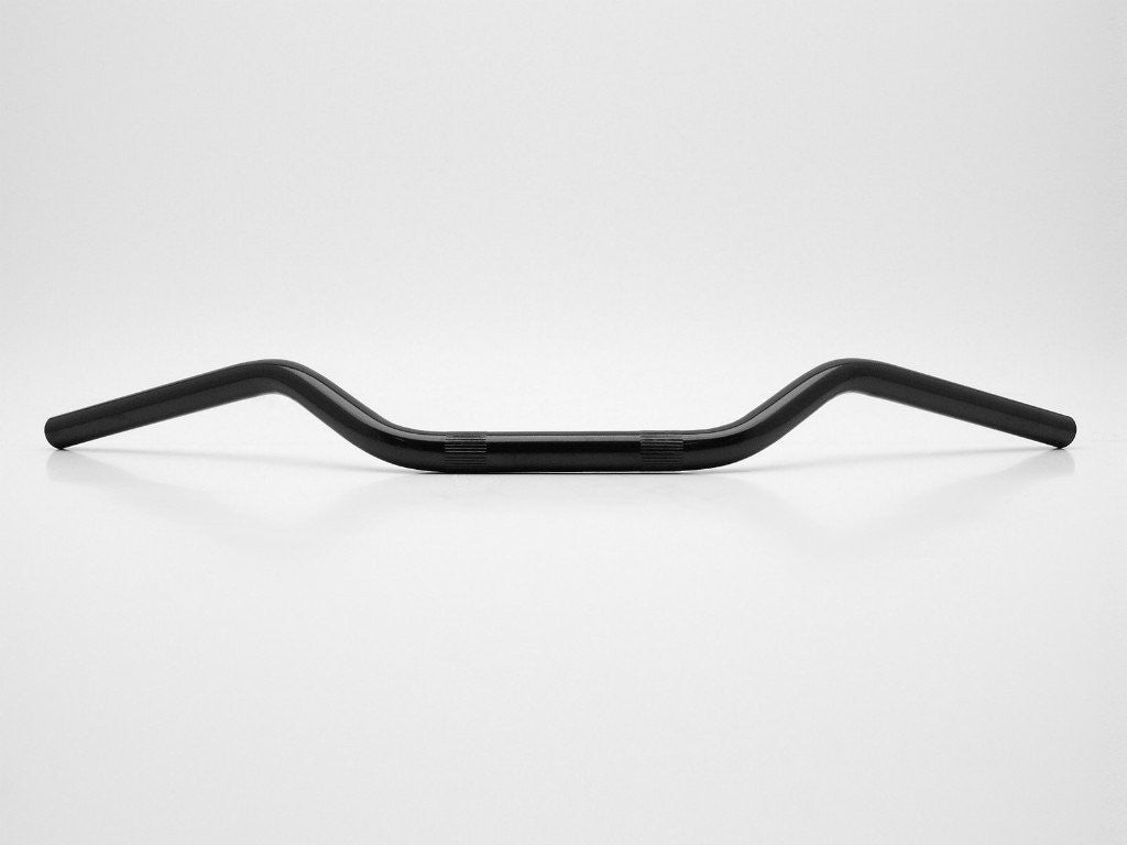 Handlebars, Low-rise, Black, 7/8"