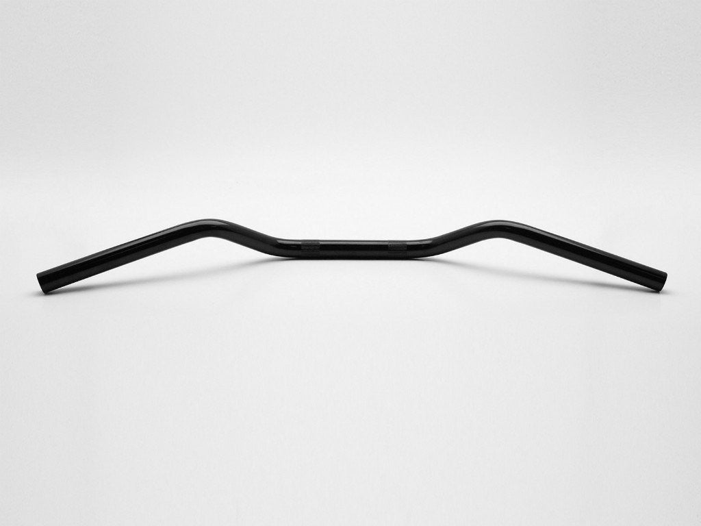 Handlebars, Low-rise, Black, 7/8"