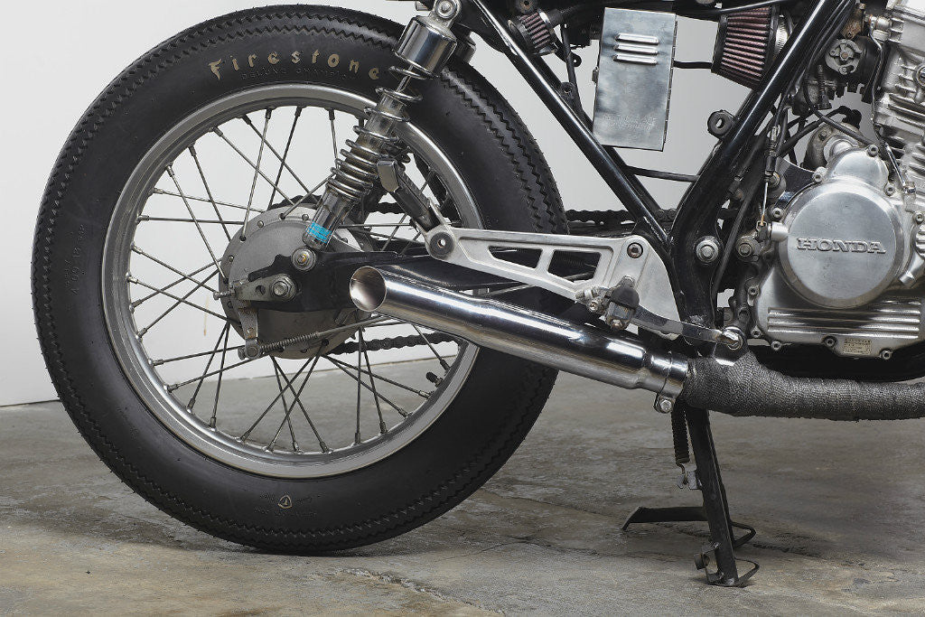 Muffler, Slash Cut, Black