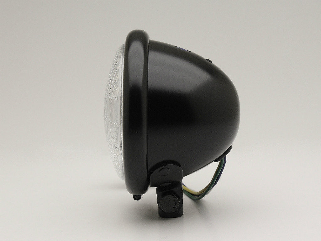 Headlight, 4.5" Bottom-mount, Black