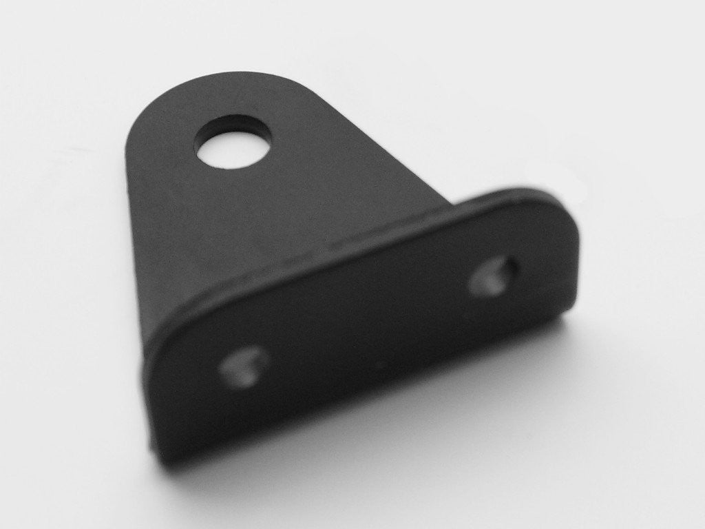 Headlight Bracket, Bottom Mount, Black, SR400