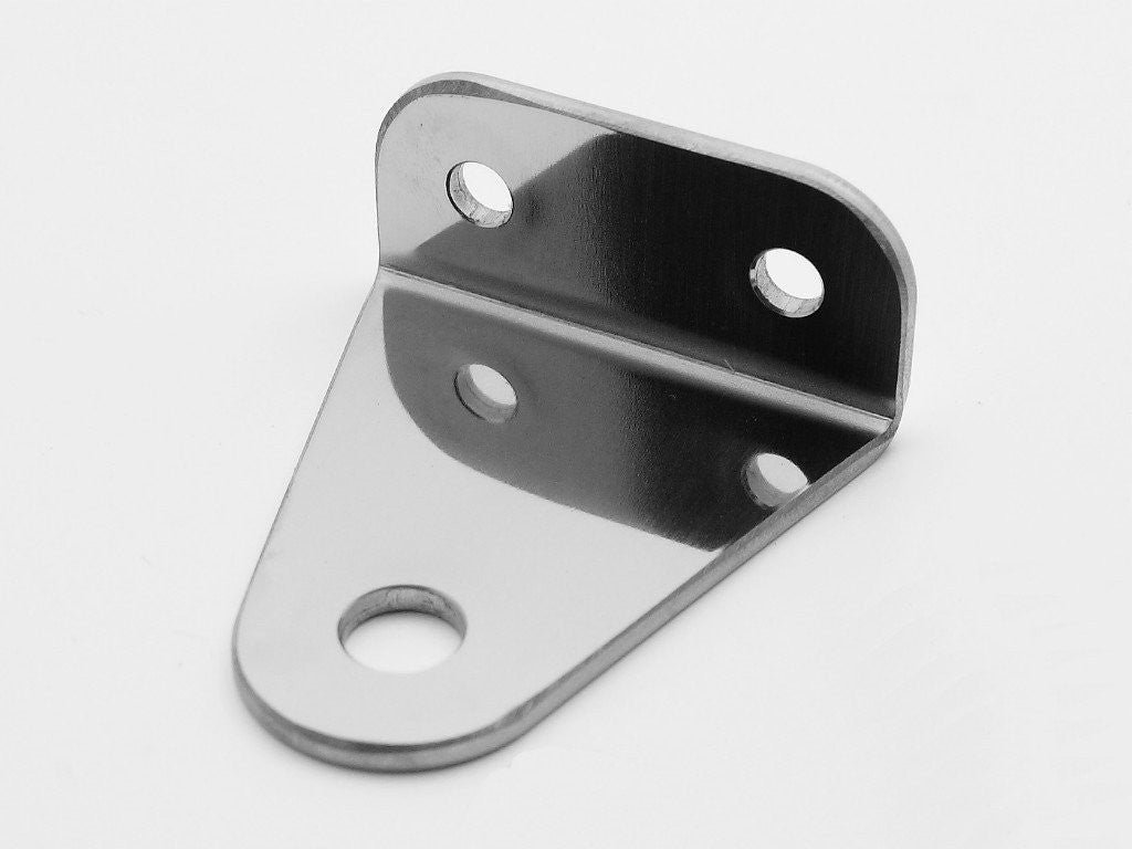 Headlight Bracket, Bottom Mount, Stainless, SR400/500