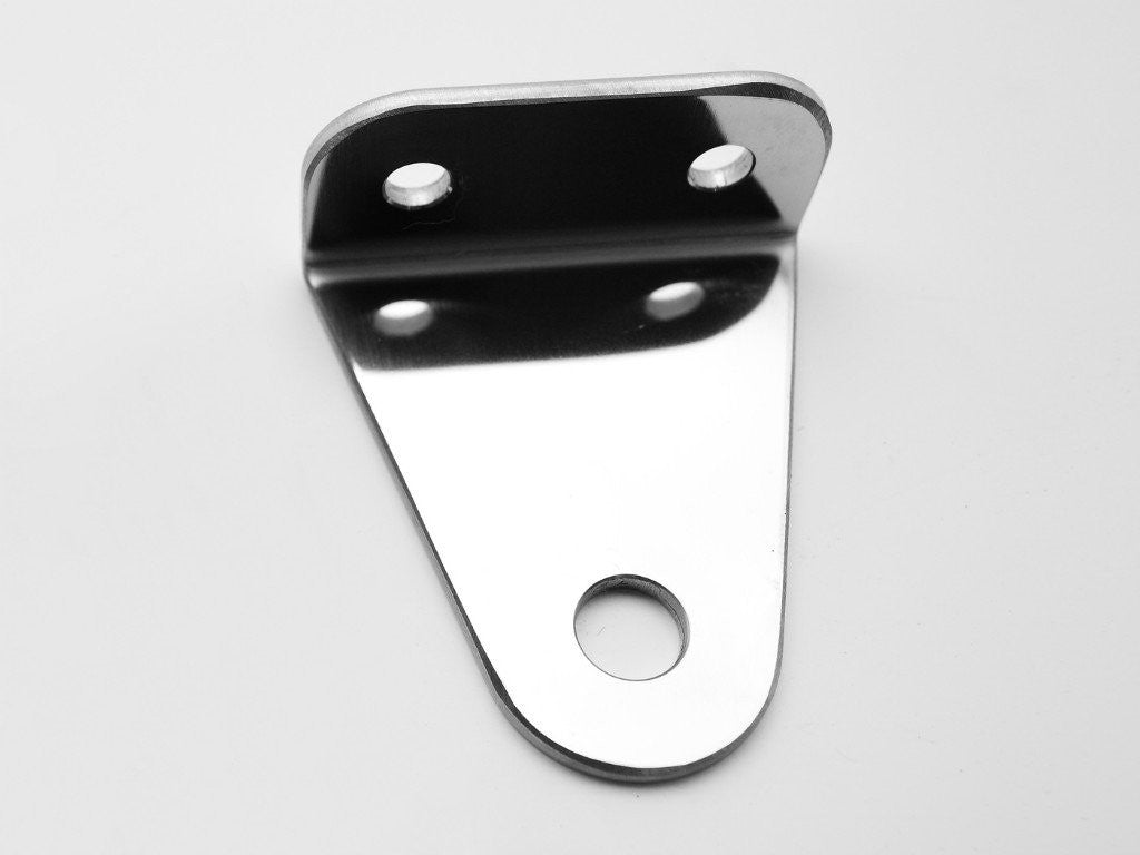 Headlight Bracket, Bottom Mount, Stainless, SR400/500