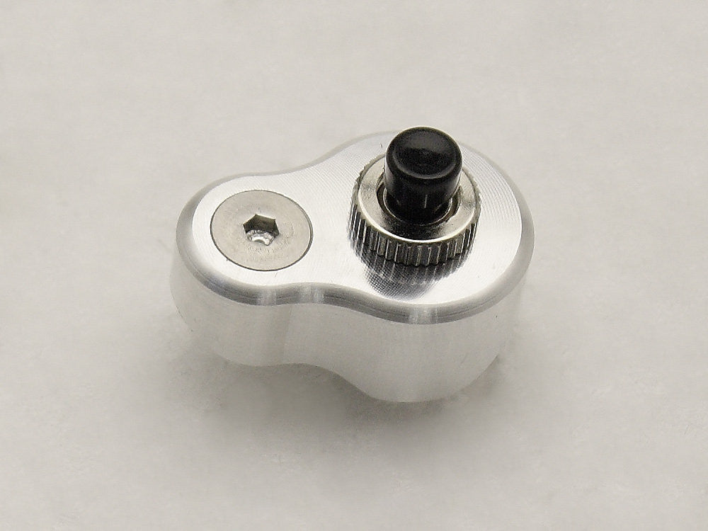 POSH 1-Button Alloy Switch Block – Custom Cafe Racer / Bobber / Chopper