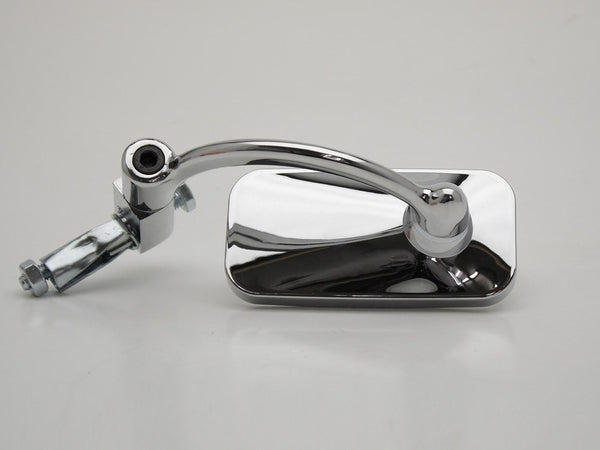 Mirror, Bar End, Rectangular, Chrome