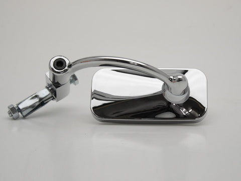 Mirror, Bar End, Rectangular, Chrome