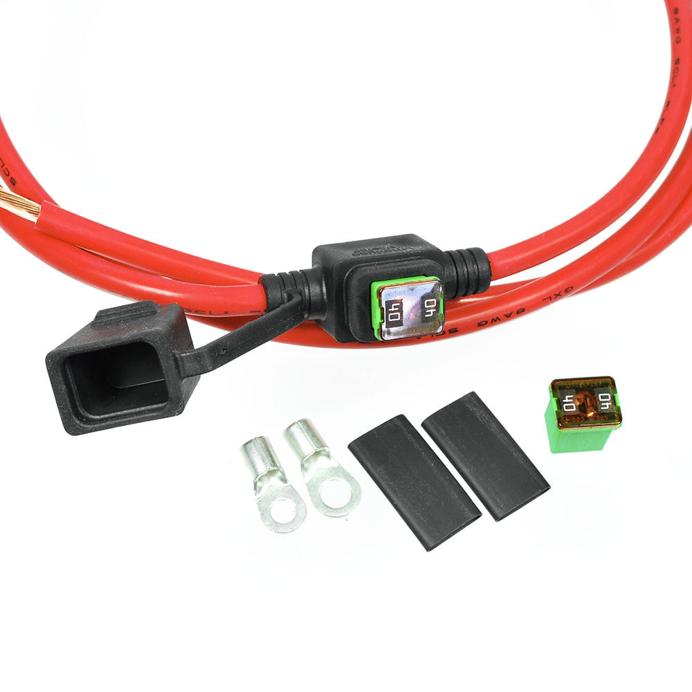 motogadget battery cable with fuse (160cm)
