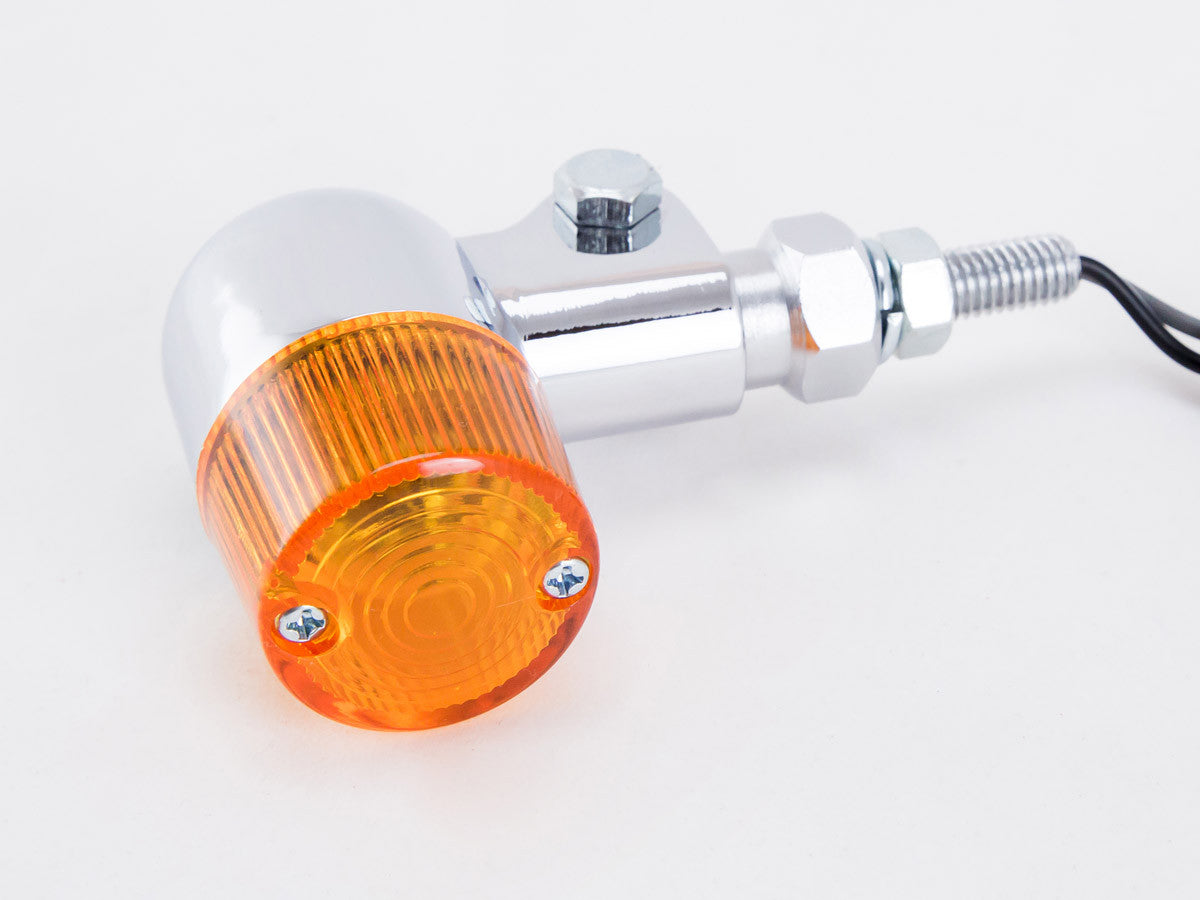 Indicators (4-pack), Round, Small, Chrome