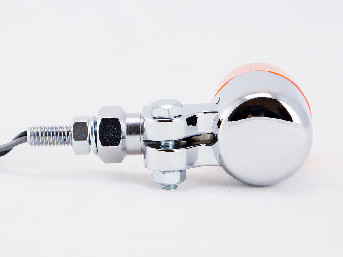 Indicators (4-pack), Round, Small, Chrome