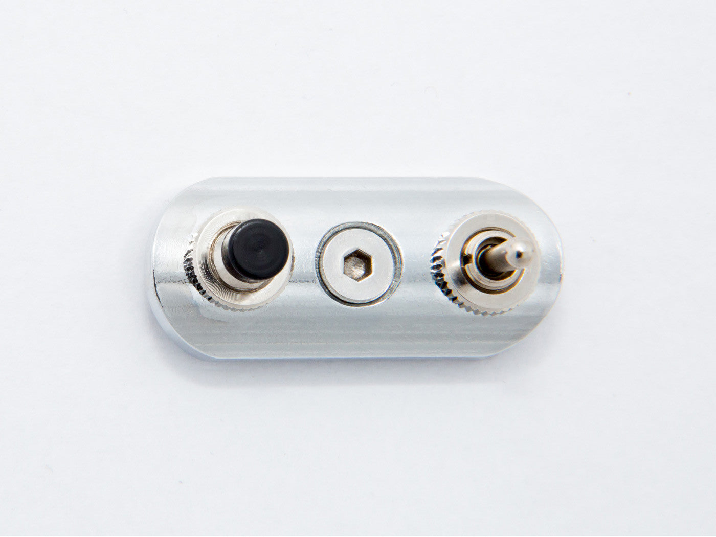 Switch Block, Low Profile, Chrome