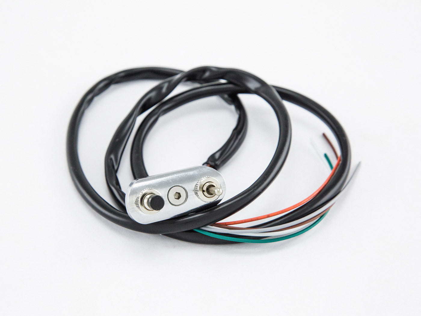 Switch Block, Low Profile, Chrome