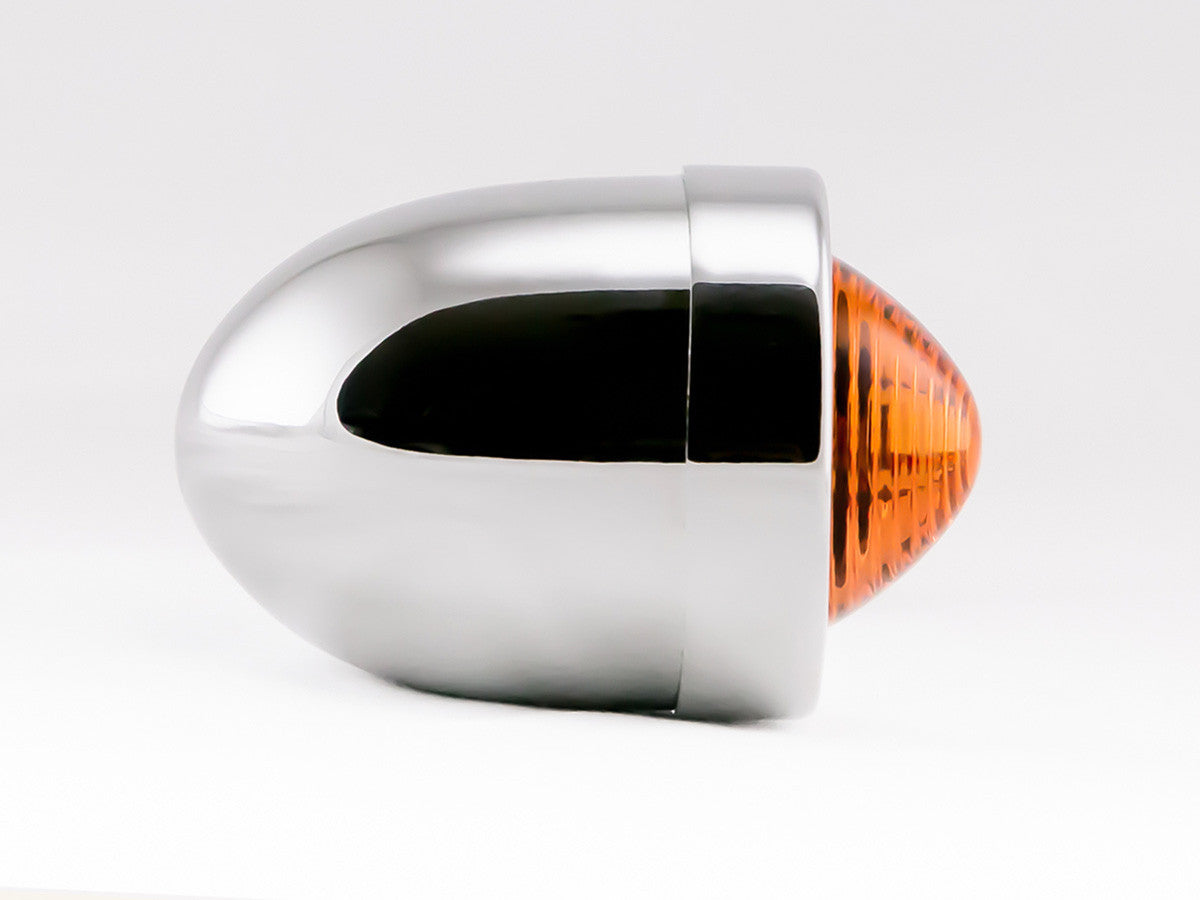 Indicators, Bullet, Large, Chrome