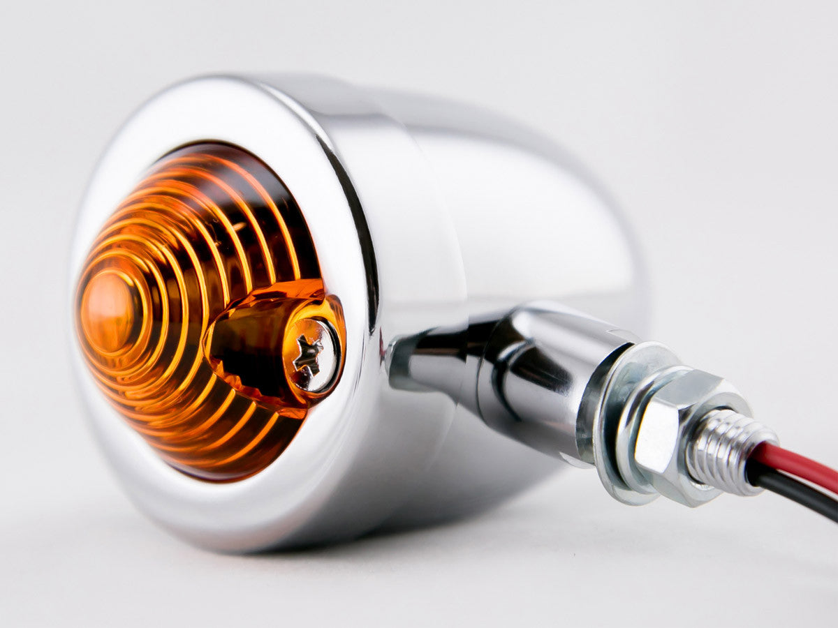 Indicators, Bullet, Large, Chrome