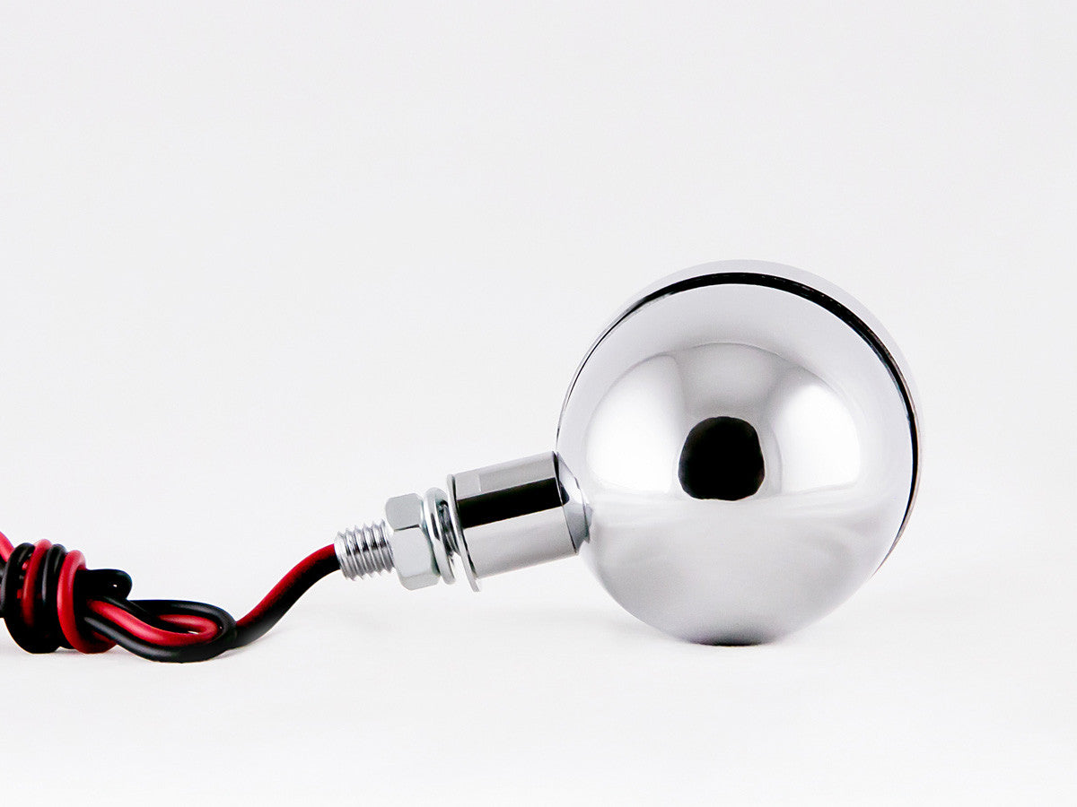 Indicators, Bullet, Large, Chrome