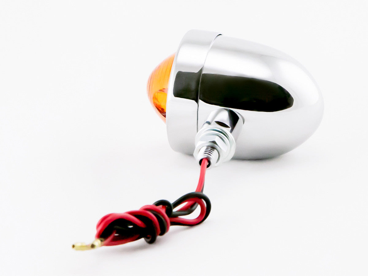 Indicators, Bullet, Large, Chrome
