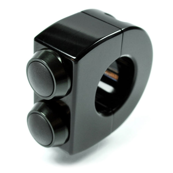Motogadget mo.switch 2-Button, Black, 7/8"
